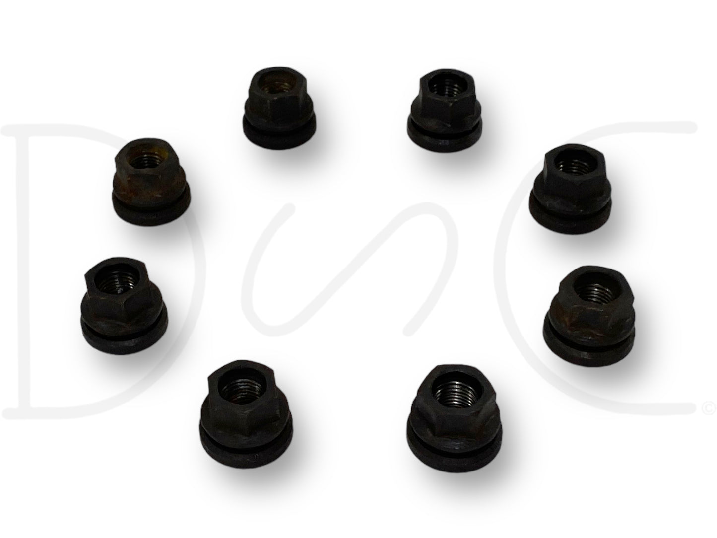 03-16 Ford F250 F350 Lug Nuts Set Of 8 Fine Thread OEM Lug Nut Set