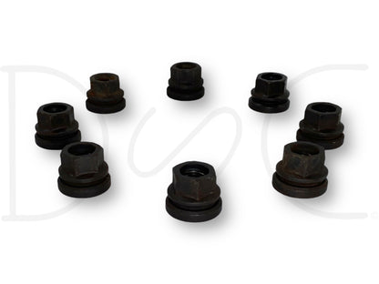 03-16 Ford F250 F350 Lug Nuts Set Of 8 Fine Thread OEM Lug Nut Set