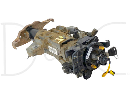 08-10 Ford F250 F350 No Tilt Steering Column Auto Trans W/ Key & Clockspring OE