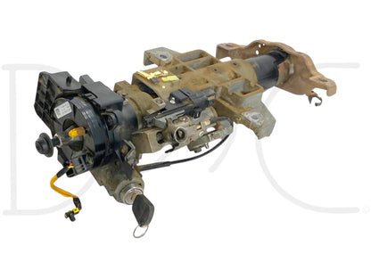 08-10 Ford F250 F350 No Tilt Steering Column Auto Trans W/ Key & Clockspring OE