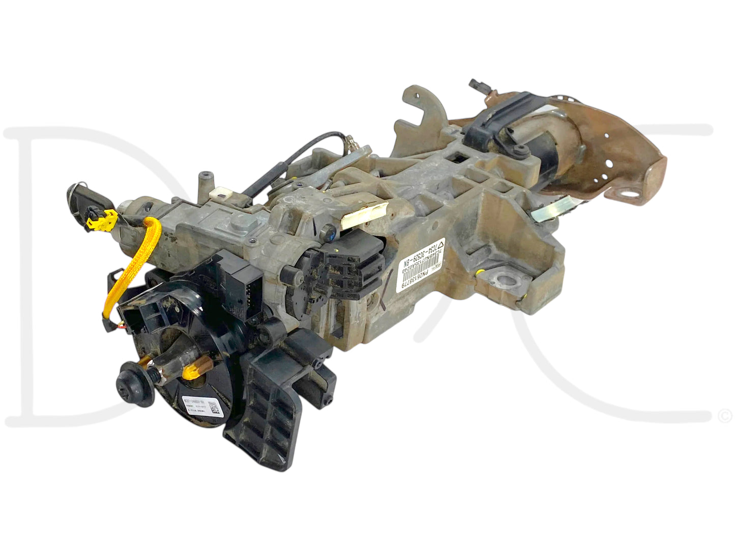 08-10 Ford F250 F350 No Tilt Steering Column Auto Trans W/ Key & Clockspring OE