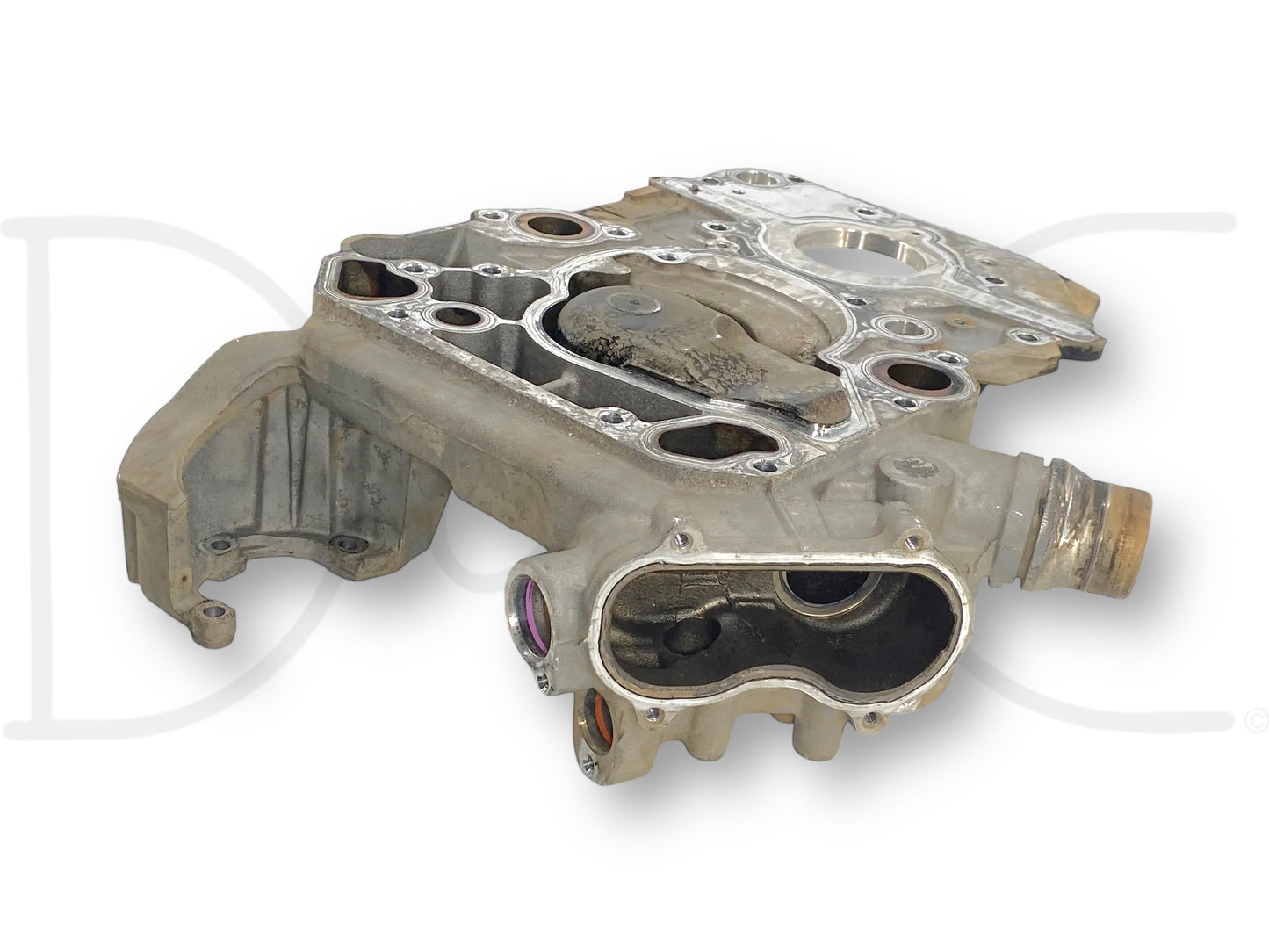 08-10 Ford F250 F350 6.4 6.4L Diesel Front Timing Cover Housing OE 1848172C1