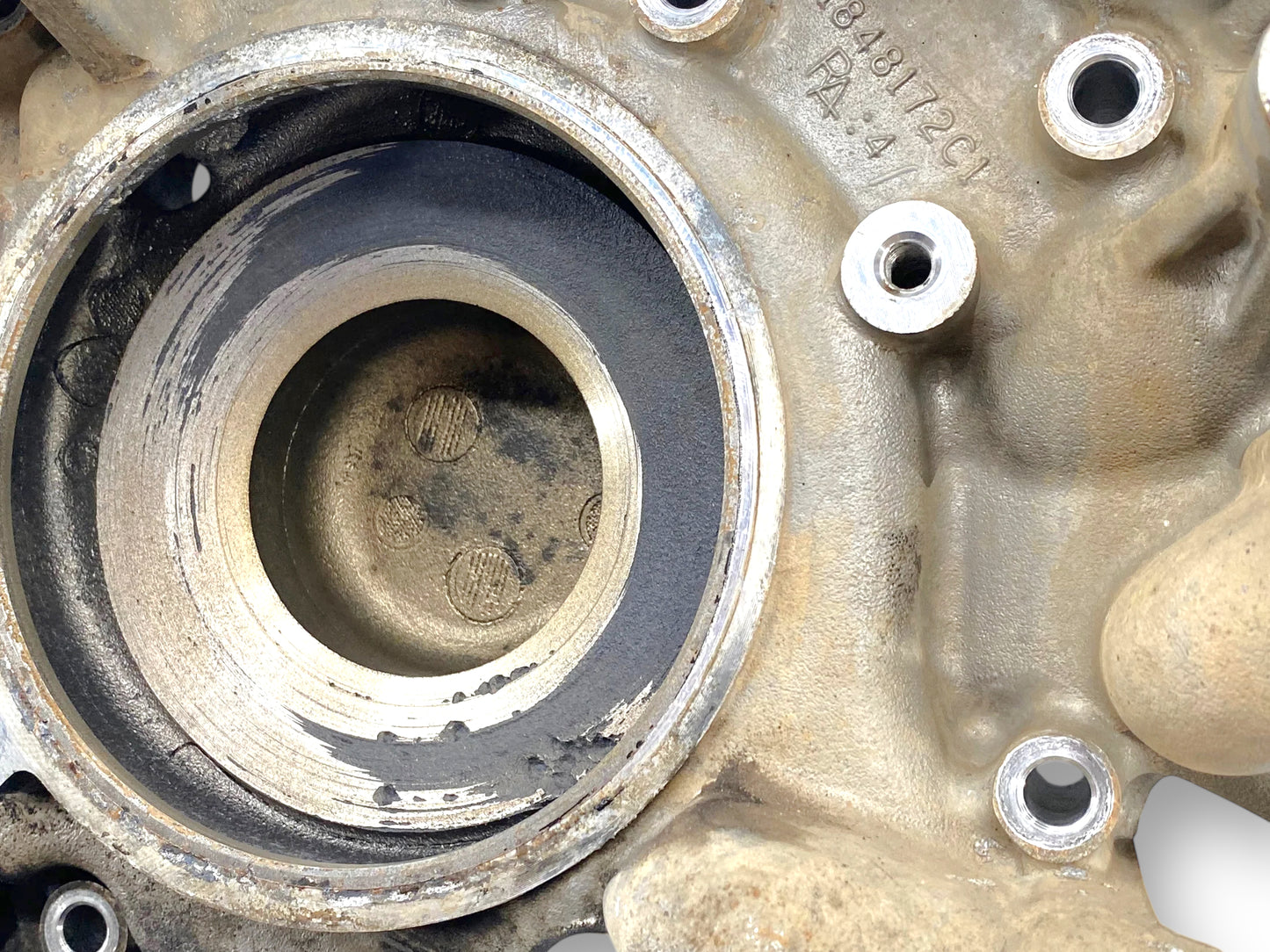 08-10 Ford F250 F350 6.4 6.4L Diesel Front Timing Cover Housing OE 1848172C1