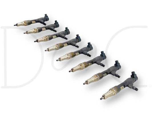 08-10 Ford F250 F350 6.4 6.4L Diesel Fuel Injector Set (8) Injectors *Untested*