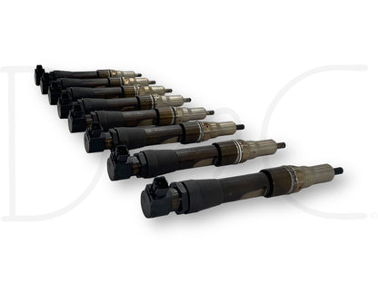 08-10 Ford F250 F350 6.4 6.4L Diesel Fuel Injector Set (8) Injectors *Untested*