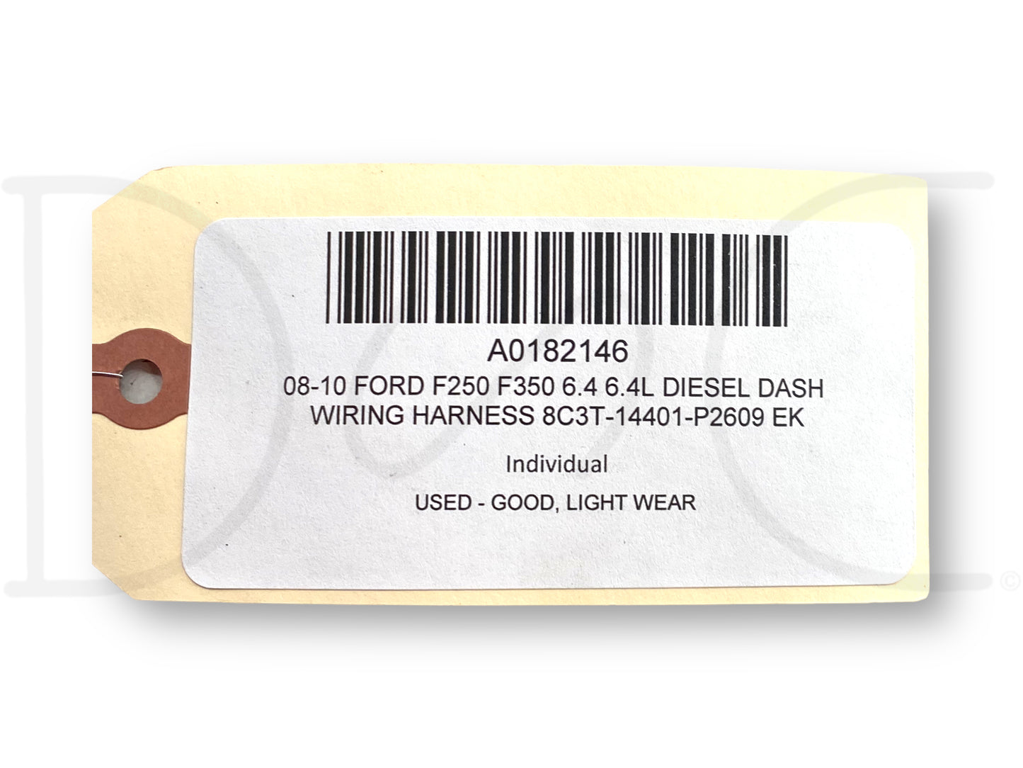 08-10 Ford F250 F350 6.4 6.4L Diesel Dash Wiring Harness 8C3T-14401-P2609 Ek