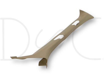 99-02 Ford F250 F350 RH Right Passenger A Pillar Trim Panel Tan