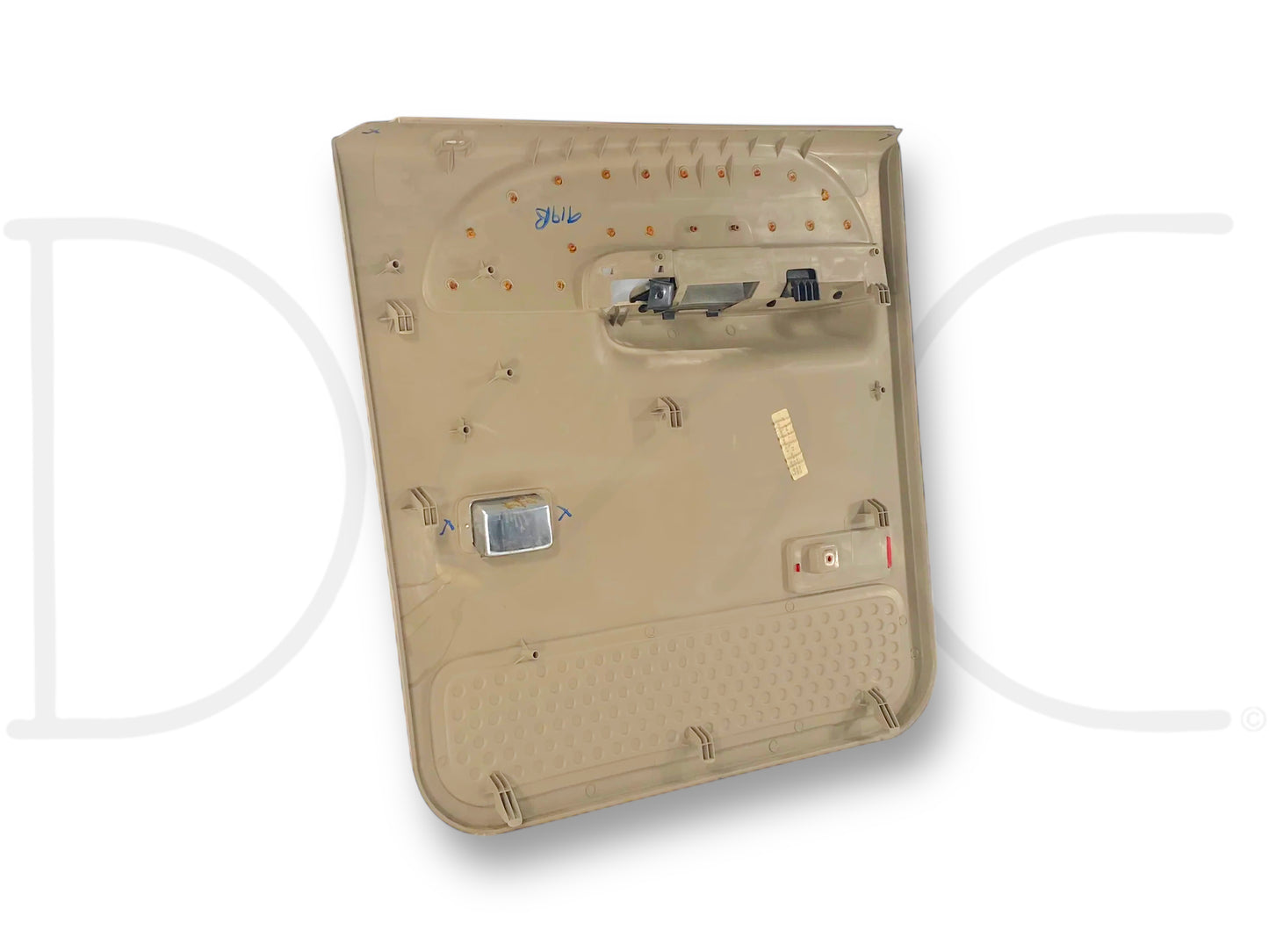 99-04 Ford F250 F350 Lariat LH Left Driver Rear Door Panel Power Tan OE