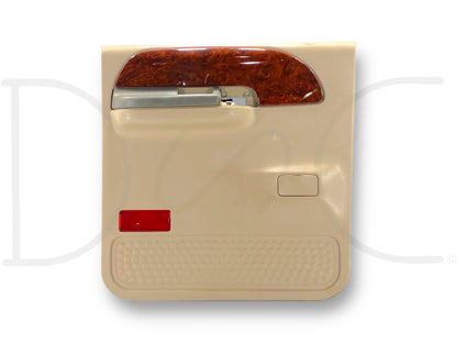 99-04 Ford F250 F350 Lariat LH Left Driver Rear Door Panel Power Tan OE