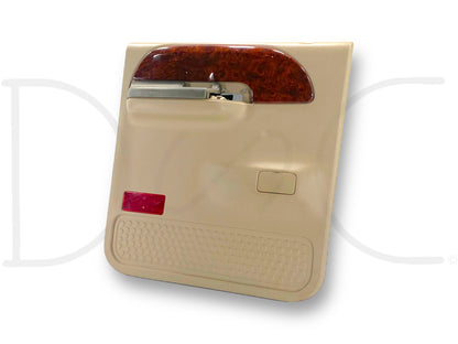 99-04 Ford F250 F350 Lariat LH Left Driver Rear Door Panel Power Tan OE