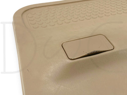 99-04 Ford F250 F350 Lariat LH Left Driver Rear Door Panel Power Tan OE