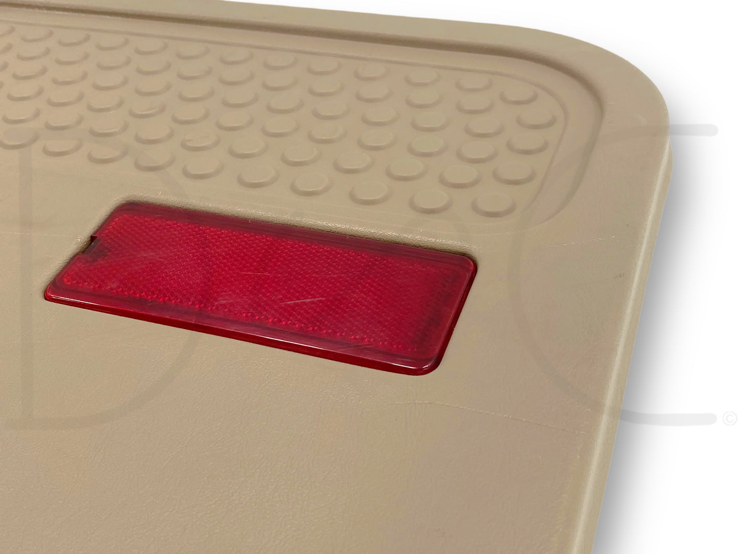 99-04 Ford F250 F350 Lariat LH Left Driver Rear Door Panel Power Tan OE