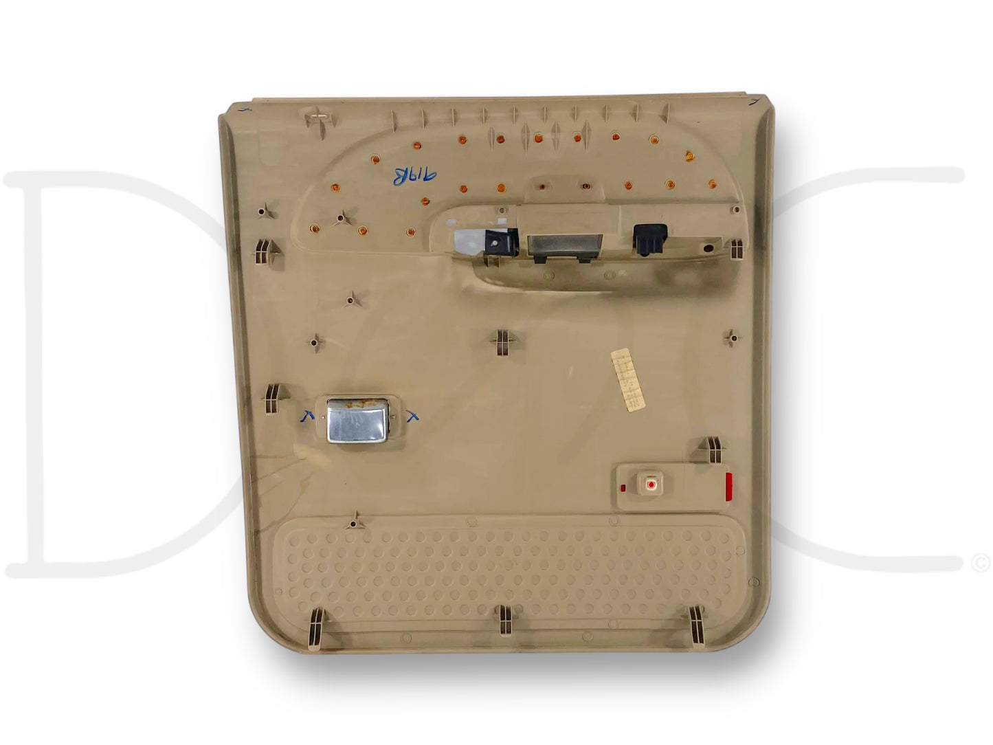 99-04 Ford F250 F350 Lariat LH Left Driver Rear Door Panel Power Tan OE