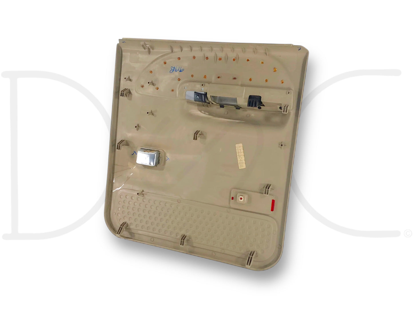 99-04 Ford F250 F350 Lariat LH Left Driver Rear Door Panel Power Tan OE