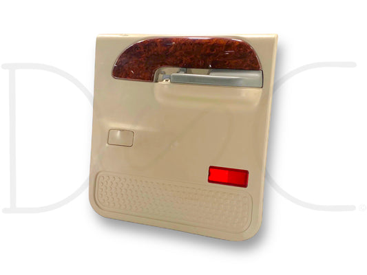 99-04 Ford F250 F350 Lariat RH Right Passenger Rear Door Panel Power Tan OE