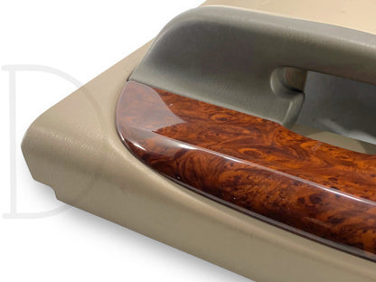 99-04 Ford F250 F350 Lariat RH Right Passenger Rear Door Panel Power Tan OE