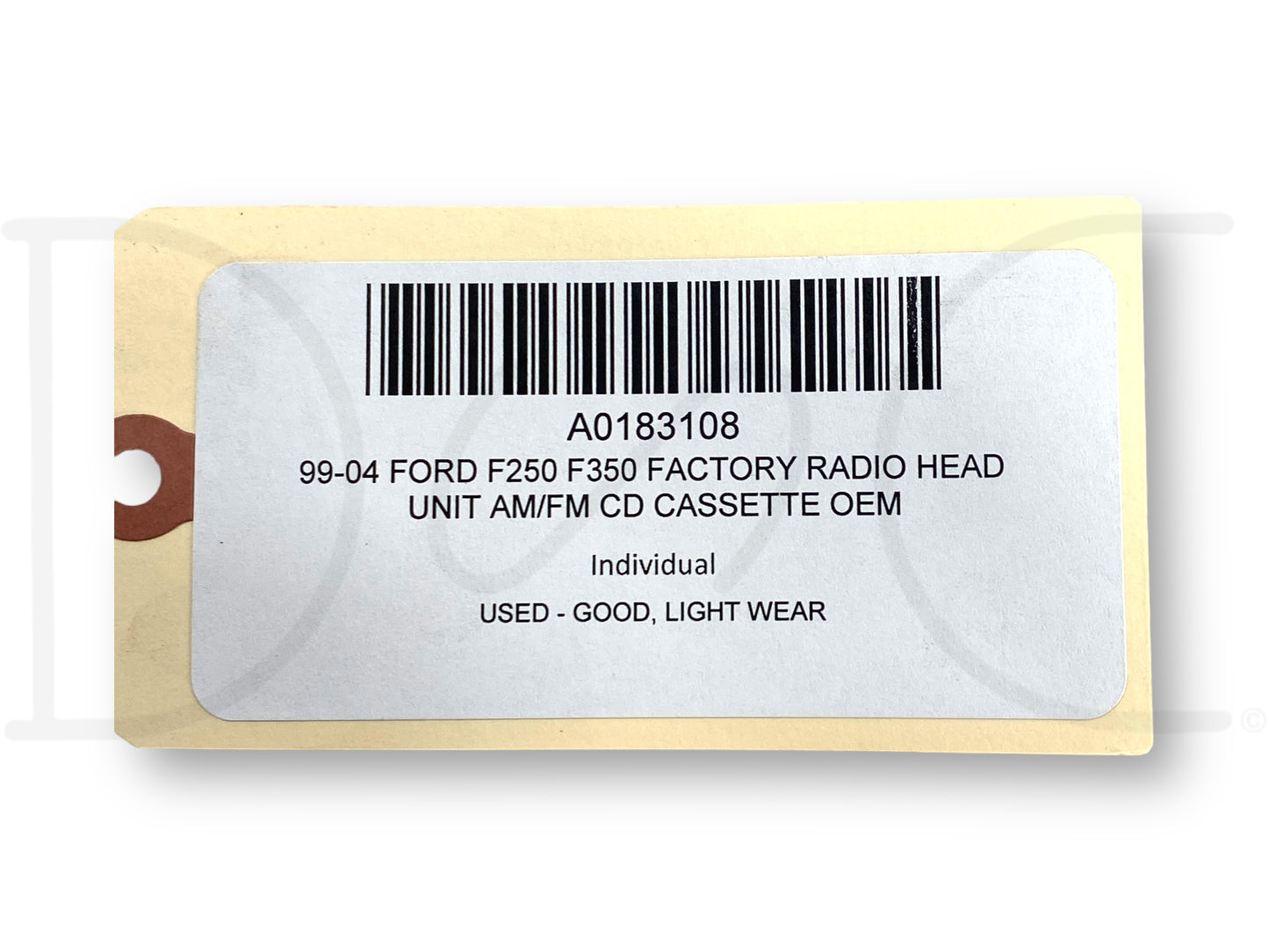 99-04 Ford F250 F350 Factory Radio Head Unit AM/FM CD Cassette OEM