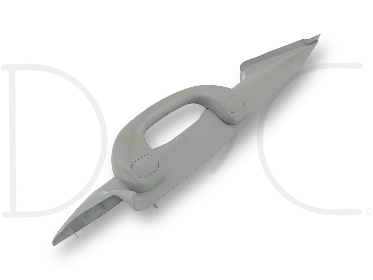 03-07 Ford F250 F350 RH Right Passenger A-Pillar Trim Grab Handle Gray OE