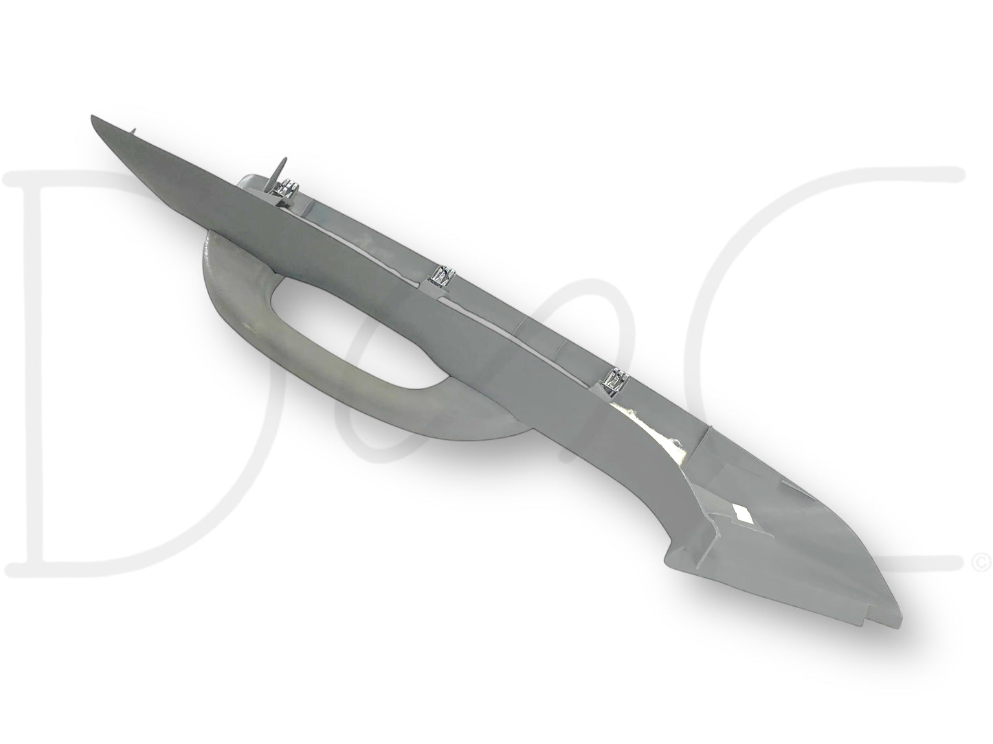 03-07 Ford F250 F350 RH Right Passenger A-Pillar Trim Grab Handle Gray OE