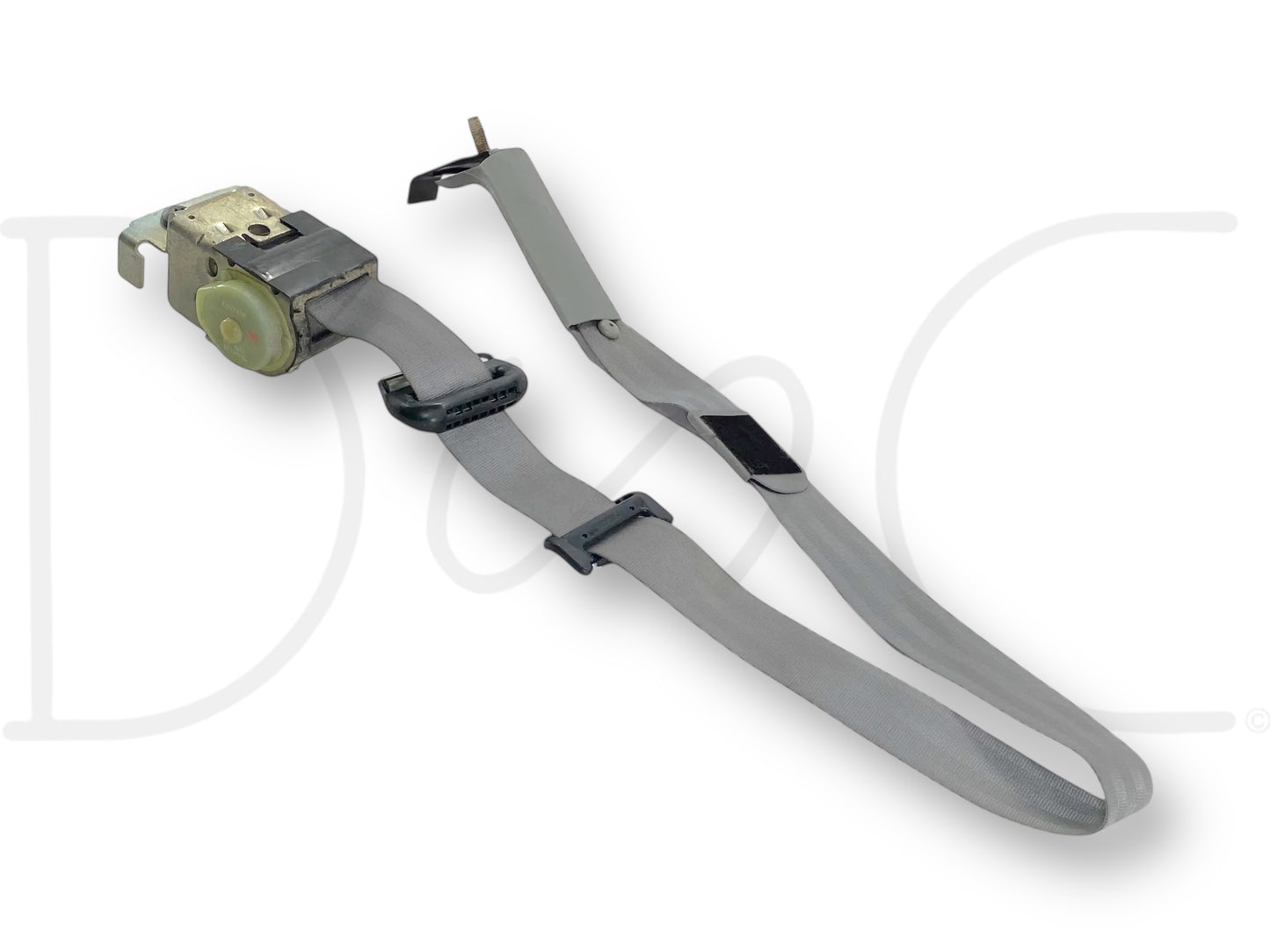 05-07 Ford F250 F350 Crew Cab RH Right Passenger Rear Seat Belt Seatbelt Gray OE