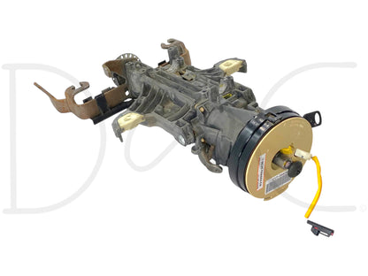 05-07 Ford F250 F350 Tilt Steering Column Auto Trans W/ Key & Clockspring OE