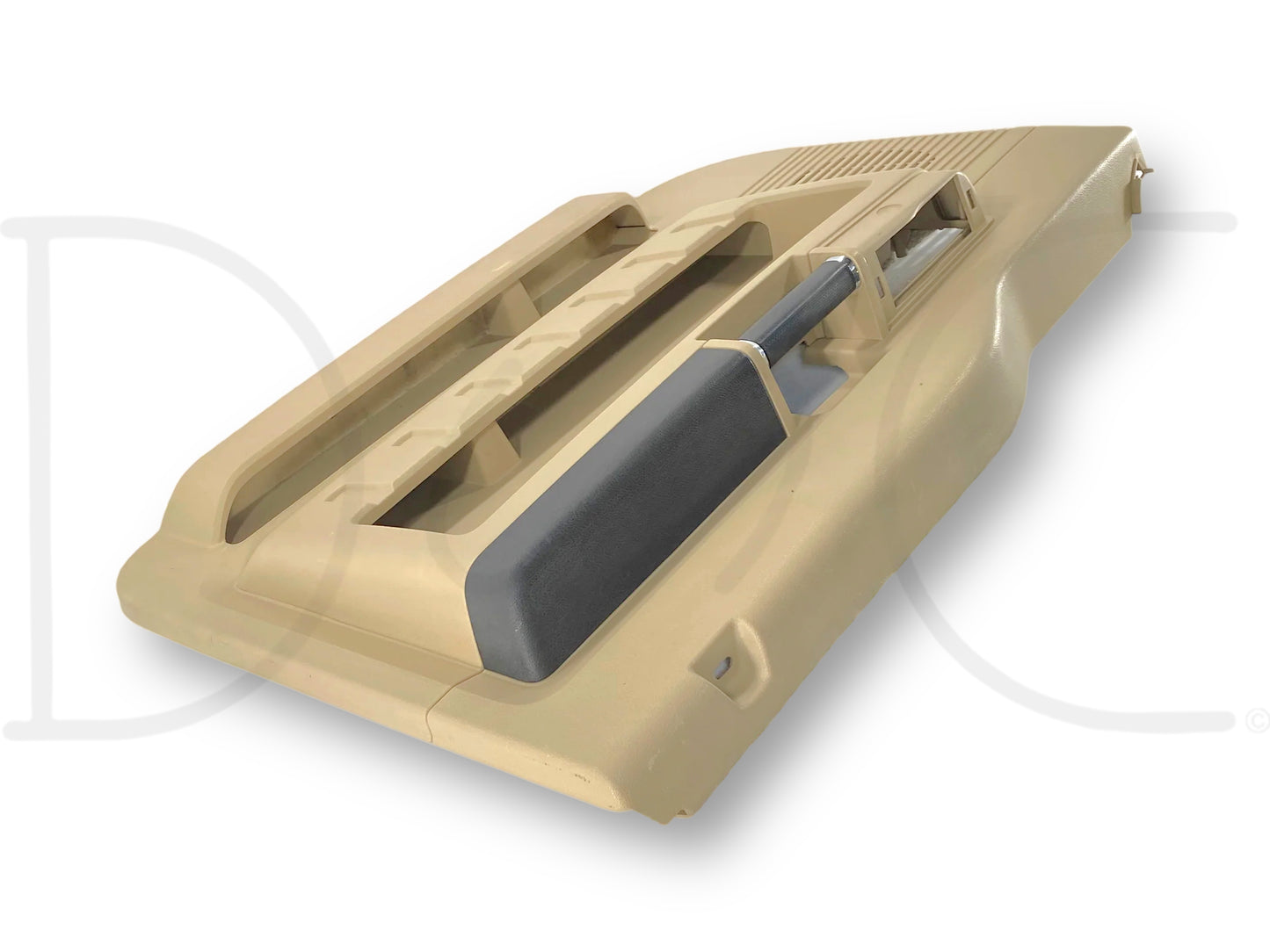 08-10 Ford F250 F350 Lariat RH Right Passenger Front Door Panel Camel Tan OE