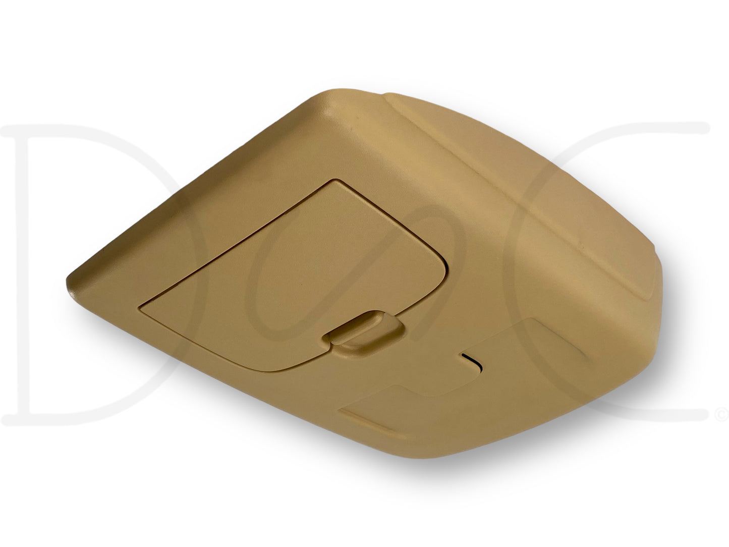 08-10 Ford F250 F350 Overhead Console Shell Cover Camel Tan *Blem*