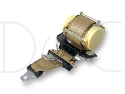 08-10 Ford F250 F350 Middle Center Seat Belt Seatbelt Camel Tan OE