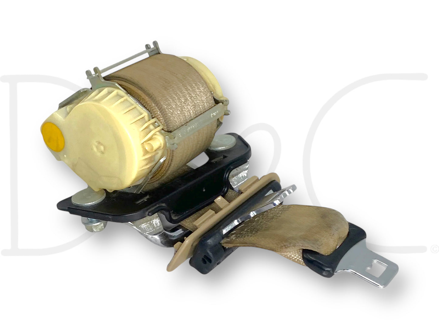 08-10 Ford F250 F350 Middle Center Seat Belt Seatbelt Camel Tan OE