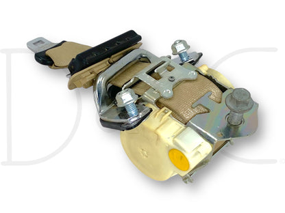 08-10 Ford F250 F350 Middle Center Seat Belt Seatbelt Camel Tan OE