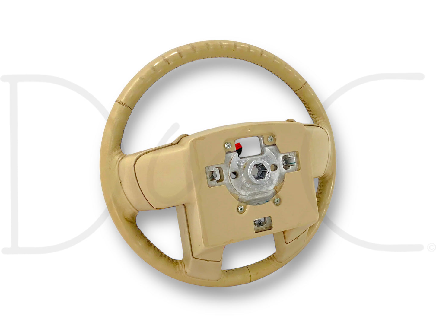 08-10 Ford F250 F350 Steering Wheel Camel Tan Leather Temp Audio Cruise Control