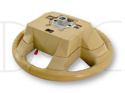 08-10 Ford F250 F350 Steering Wheel Camel Tan Leather Temp Audio Cruise Control