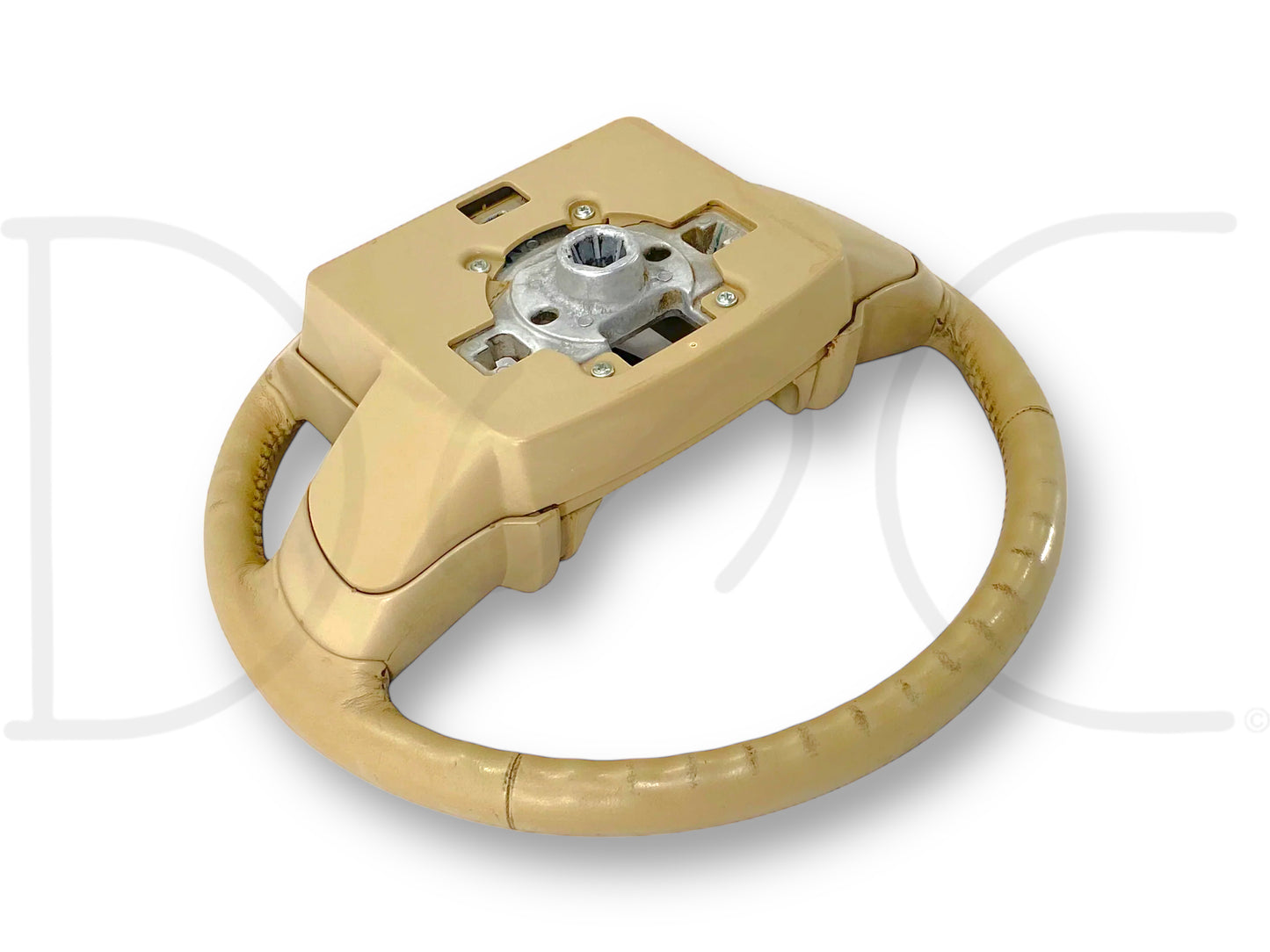 08-10 Ford F250 F350 Steering Wheel Camel Tan Leather Temp Audio Cruise Control