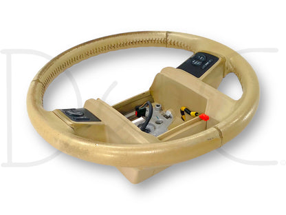 08-10 Ford F250 F350 Steering Wheel Camel Tan Leather Temp Audio Cruise Control