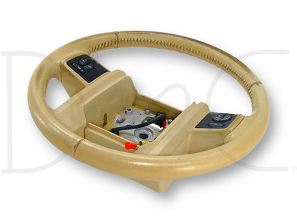 08-10 Ford F250 F350 Steering Wheel Camel Tan Leather Temp Audio Cruise Control