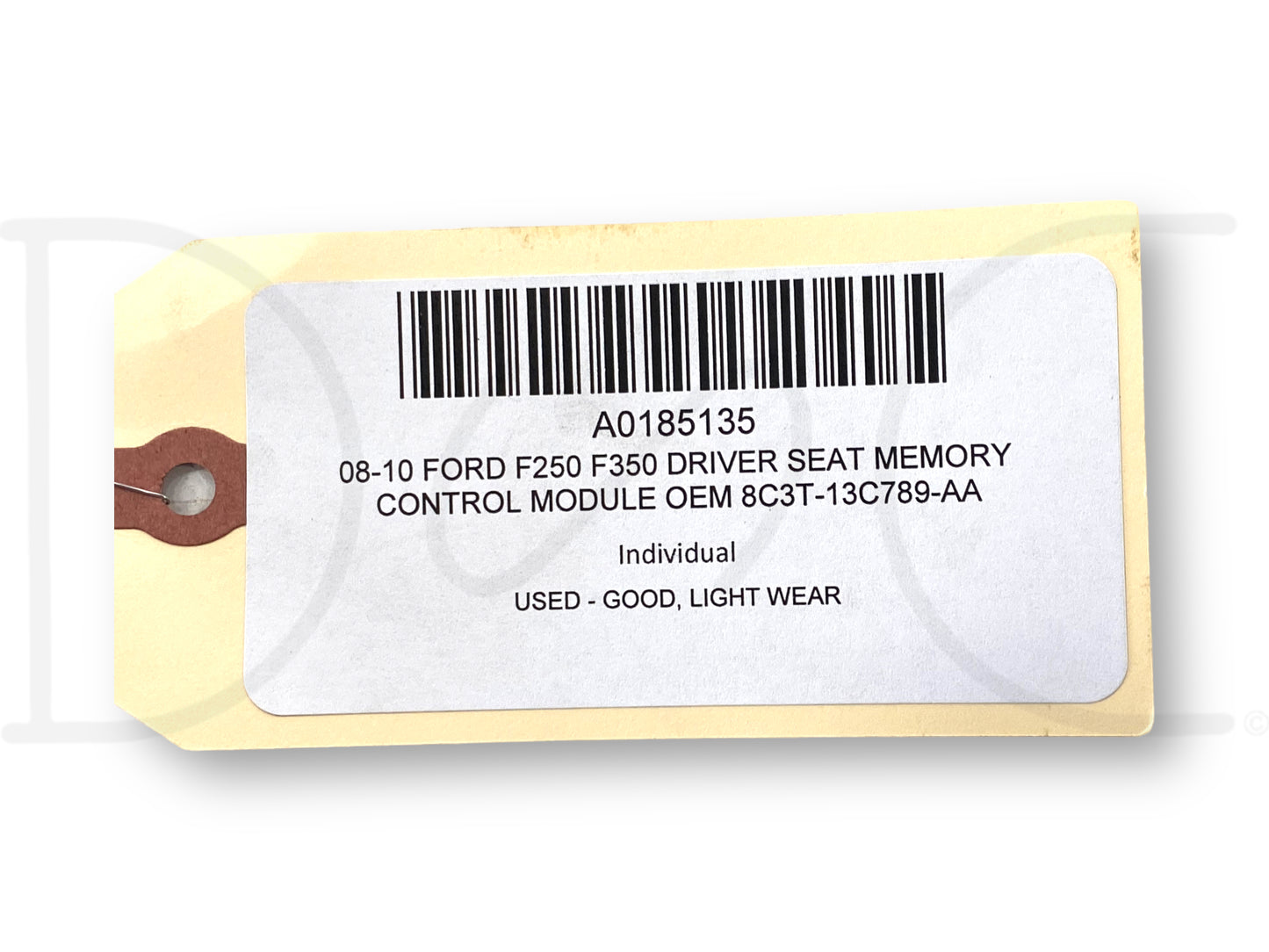 08-10 Ford F250 F350 Driver Seat Memory Control Module OEM 8C3T-13C789-Aa