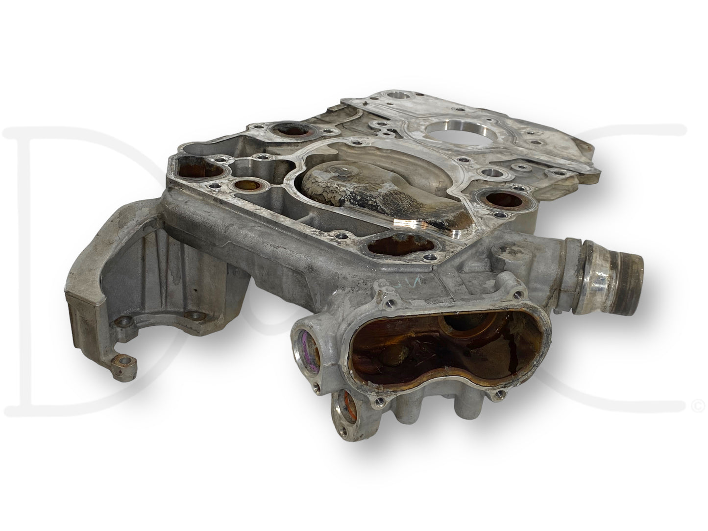 08-10 Ford F250 F350 6.4 6.4L Diesel Front Timing Cover Housing OE *Blem*
