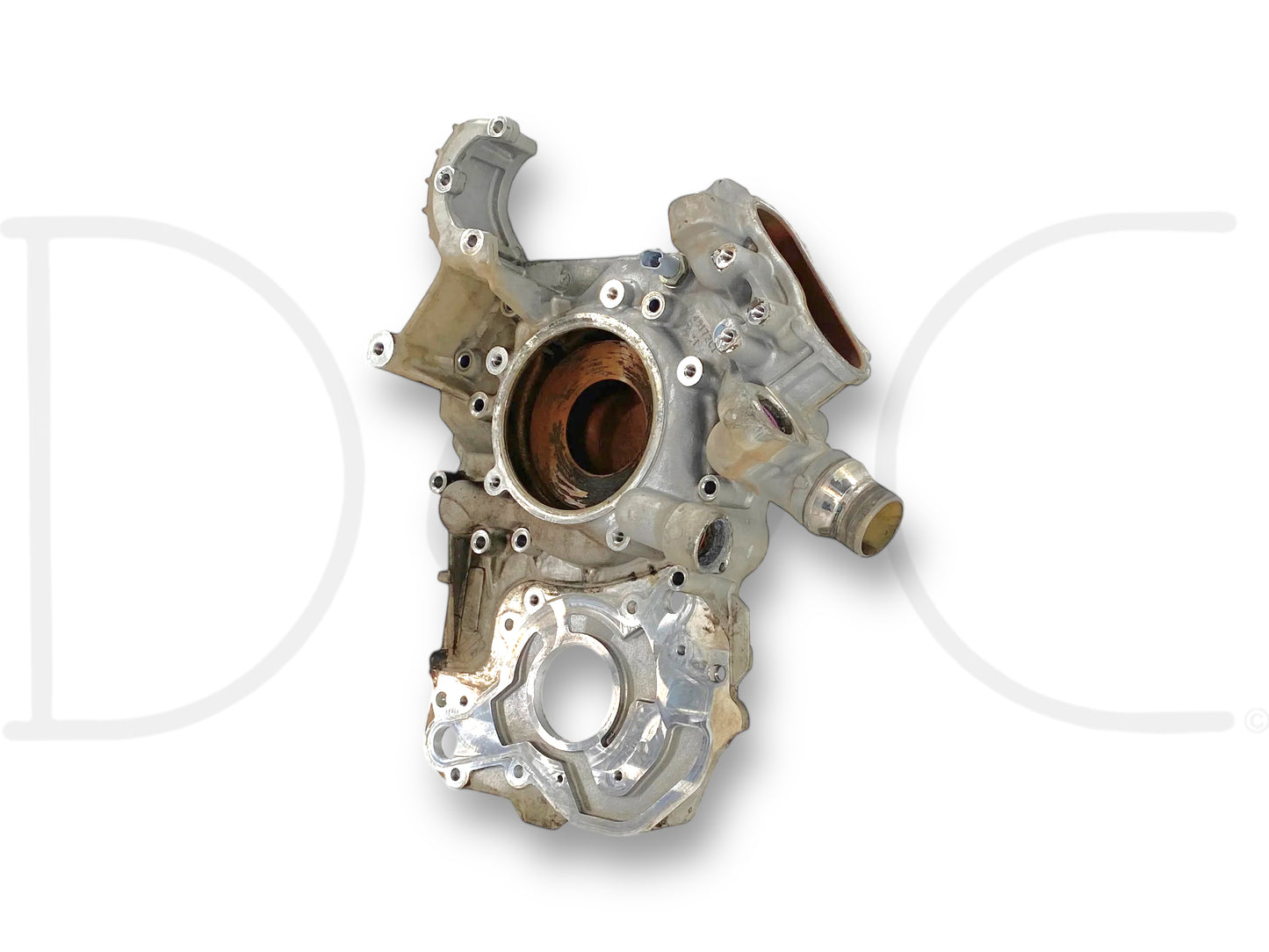 08-10 Ford F250 F350 6.4 6.4L Diesel Front Timing Cover Housing OE *Blem*