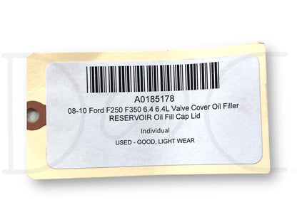 08-10 Ford F250 F350 6.4 6.4L Valve Cover Oil Filler Reservoir Oil Fill Cap Lid