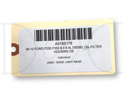 08-10 Ford F250 F350 6.4 6.4L Diesel Oil Filter Housing OE