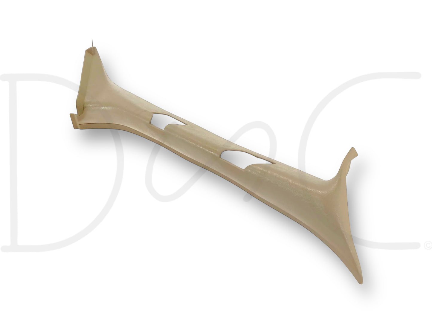 99-02 Ford F250 F350 RH Right Passenger A Pillar Trim Panel Tan