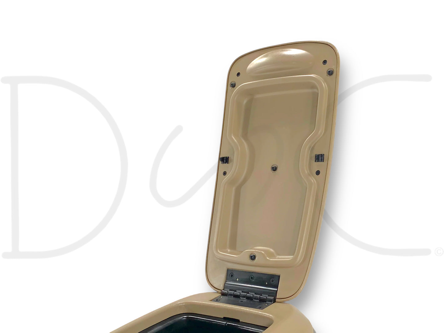 99-07 Ford F250 F350 Super Duty Center Console Floor Storage Tan OE