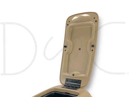 99-07 Ford F250 F350 Super Duty Center Console Floor Storage Tan OE