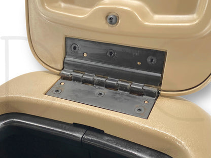 99-07 Ford F250 F350 Super Duty Center Console Floor Storage Tan OE