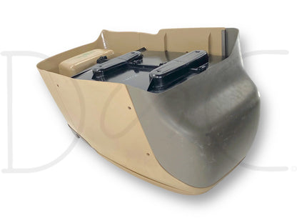 99-07 Ford F250 F350 Super Duty Center Console Floor Storage Tan OE