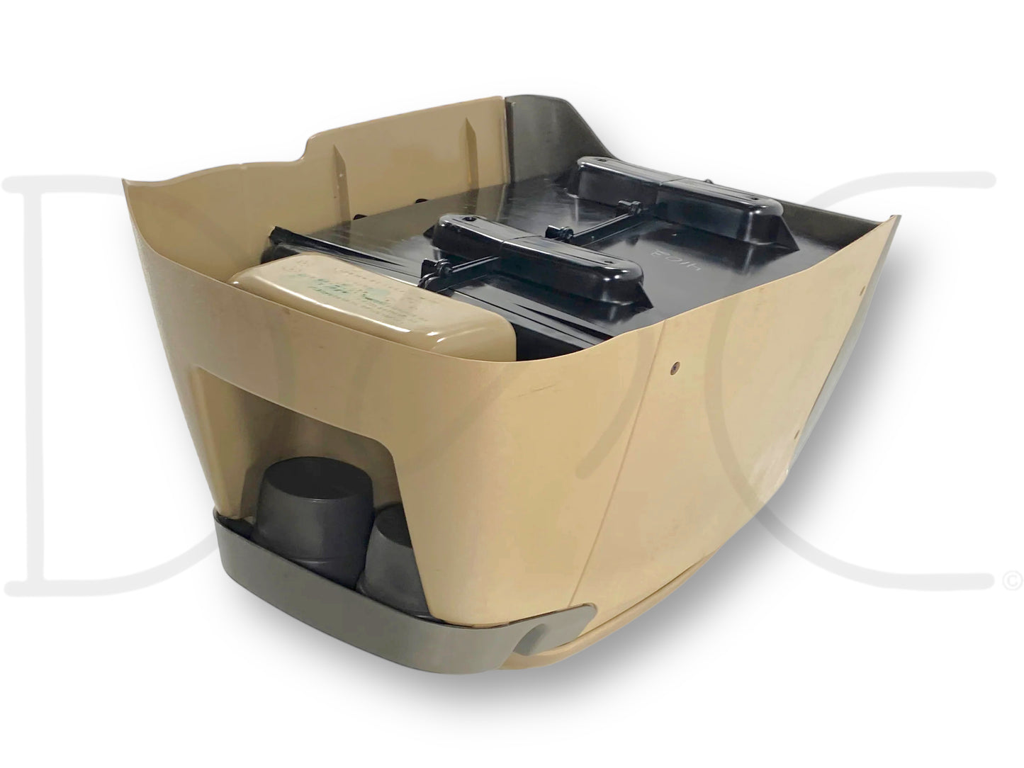99-07 Ford F250 F350 Super Duty Center Console Floor Storage Tan OE