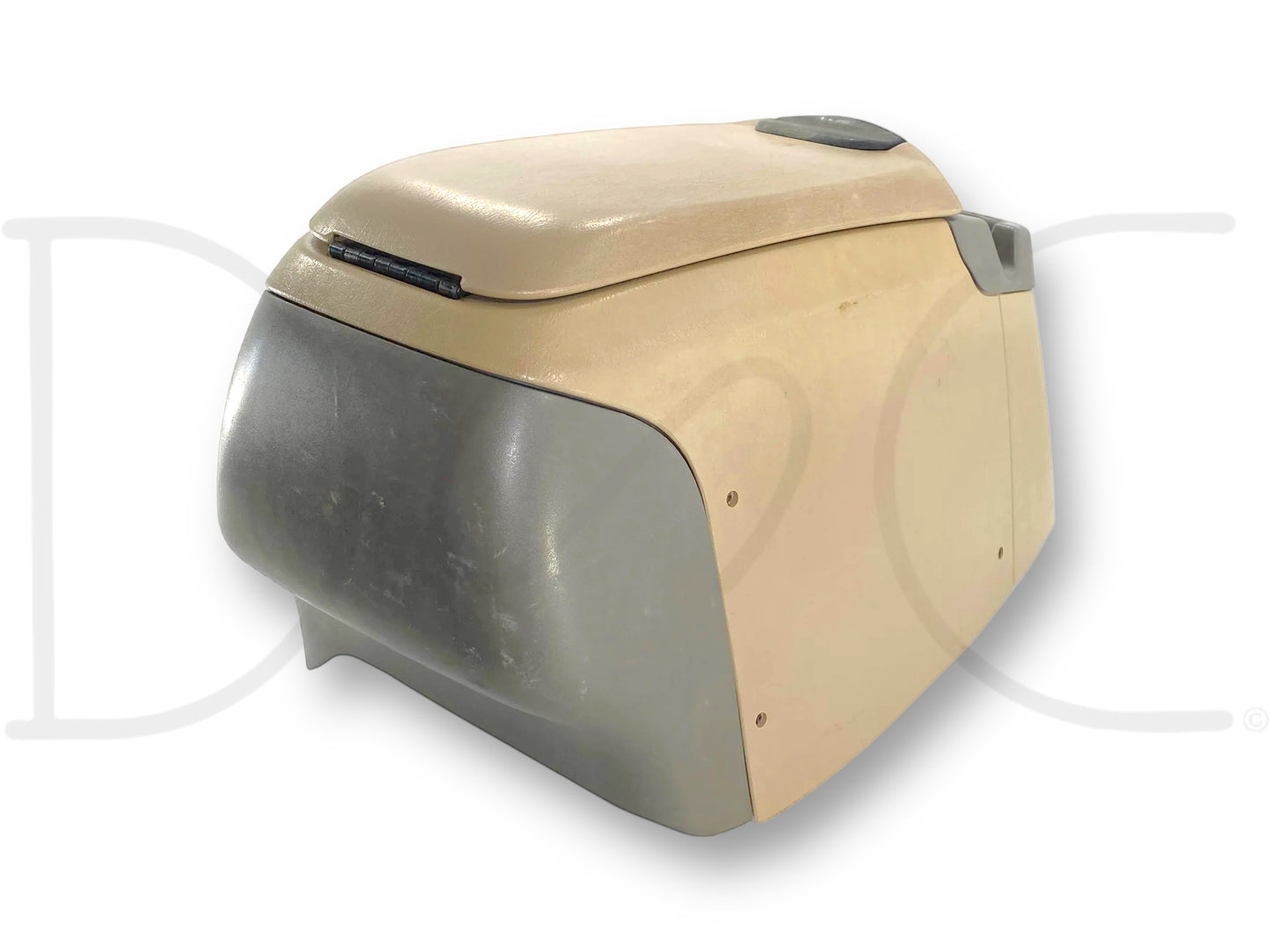 99-07 Ford F250 F350 Super Duty Center Console Floor Storage Tan OE