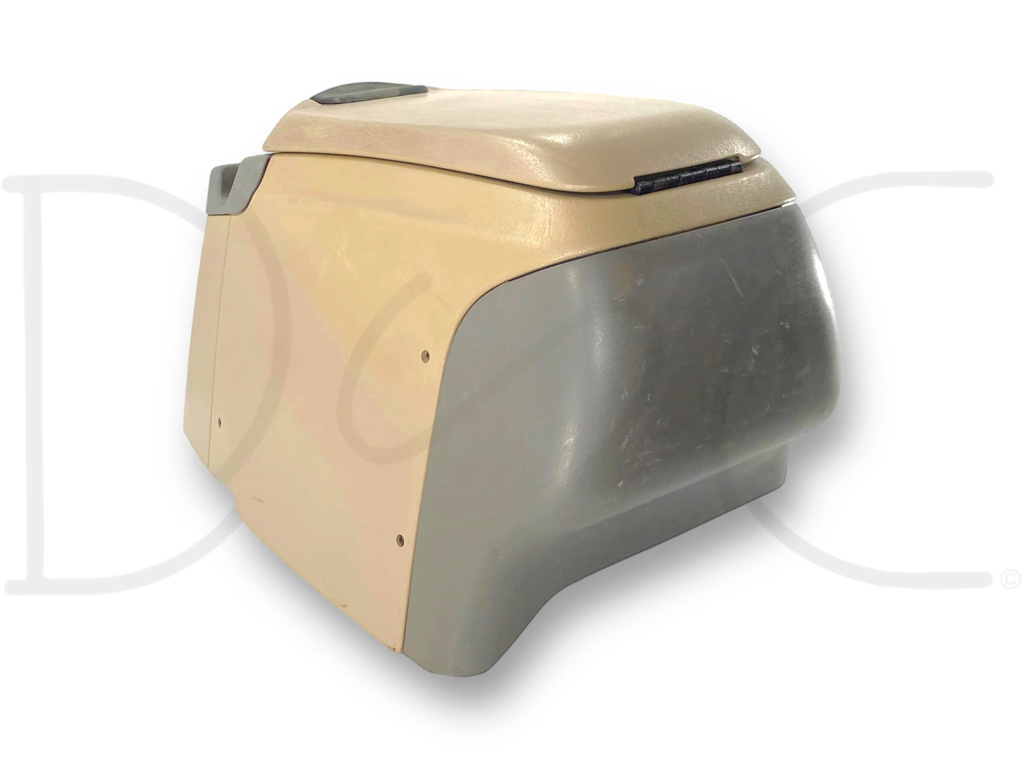 99-07 Ford F250 F350 Super Duty Center Console Floor Storage Tan OE
