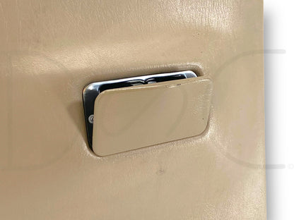 99-04 Ford F250 F350 Lariat LH Left Driver Rear Door Panel Power Tan Wood OE