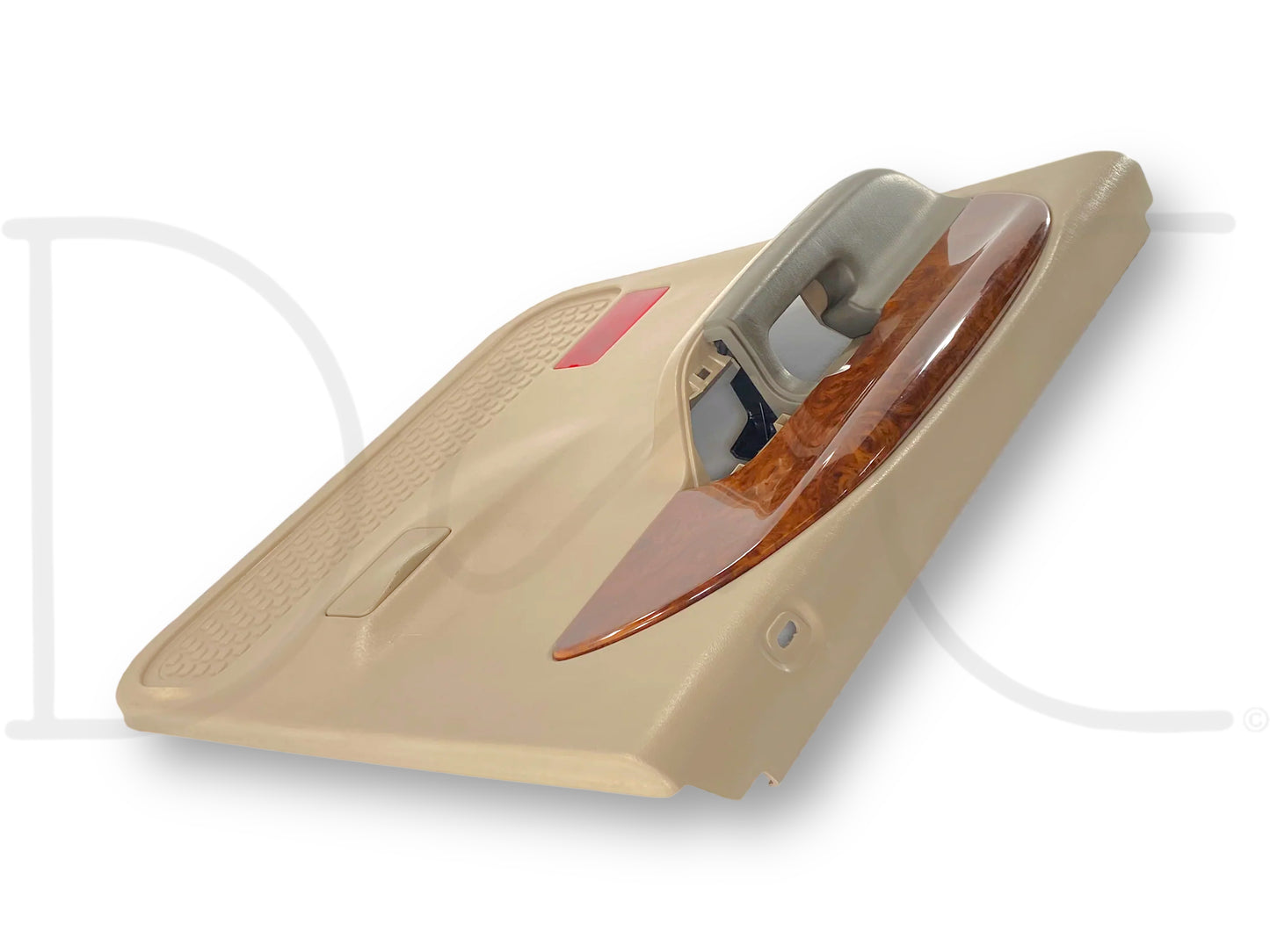 99-04 Ford F250 F350 Lariat LH Left Driver Rear Door Panel Power Tan Wood OE